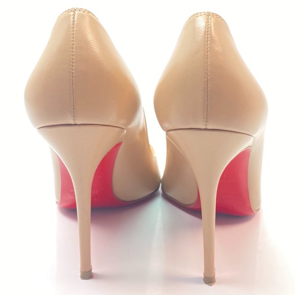 Christian Louboutin Corneille 100 Nude Heels 35.5 - Picture 8 of 10